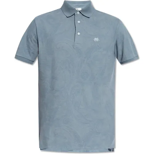 Polo with logo , male, Sizes: M, L, XL, S, 2XL - ETRO - Modalova