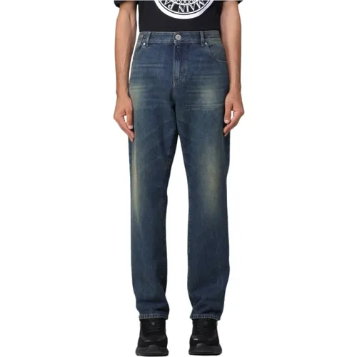 Stylische Denim Jeans , Herren, Größe: 2XL - Balmain - Modalova