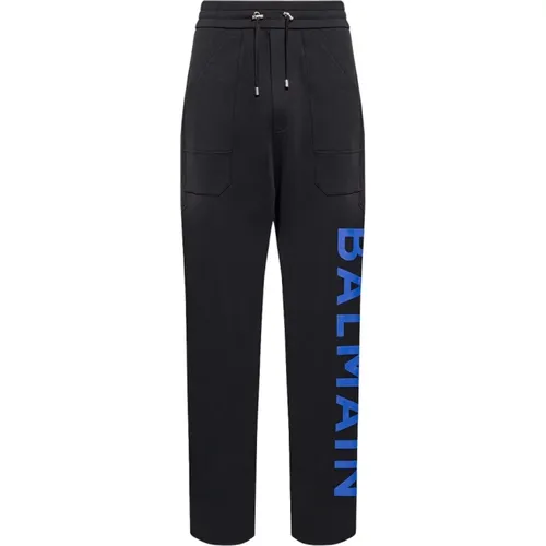 Sweatpants mit Logo , Herren, Größe: XS - Balmain - Modalova