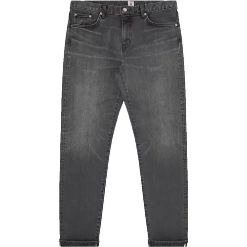 Regular Tapered Schwarze Jeans , Herren, Größe: W30 - Edwin - Modalova