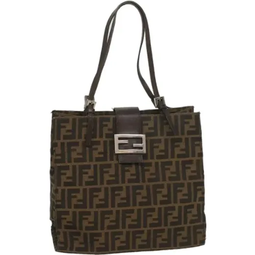 Pre-owned Canvas fendi-bags , female, Sizes: ONE SIZE - Fendi Vintage - Modalova