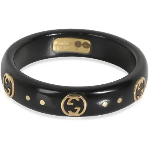 Pre-owned Metal rings , female, Sizes: ONE SIZE - Gucci Vintage - Modalova