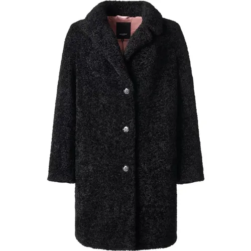 Simple Buttoned Coat , female, Sizes: XS, M - Rockandblue - Modalova