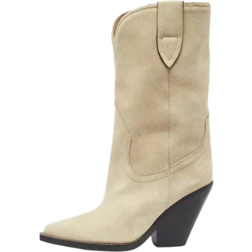 Pre-owned Suede boots , female, Sizes: 3 UK - Isabel Marant Pre-owned - Modalova