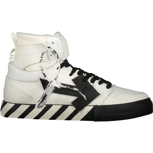 Hochwertige vulkanisierte Sneakers mit diagonalen Bändern Off - Off White - Modalova