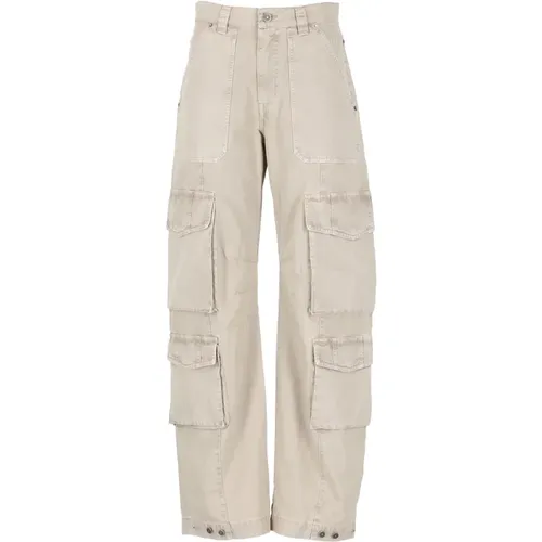 Cargo Pants with Pockets , female, Sizes: S, XS, 2XS - Golden Goose - Modalova
