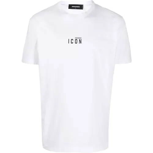 Weiße T-Shirt und Polo Kollektion,T-Shirts - Dsquared2 - Modalova