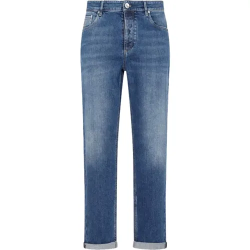 Slim-fit Jeans , male, Sizes: 3XL - BRUNELLO CUCINELLI - Modalova