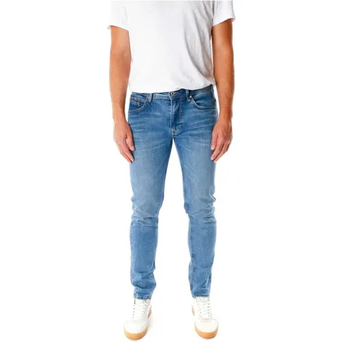 Slim Fit Faded Denim Jeans , Herren, Größe: W30 L32 - Pepe Jeans - Modalova