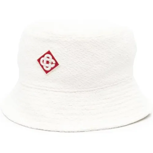 Diamant Logo Eimer Hut in Weiß , Damen, Größe: S/M - Casablanca - Modalova