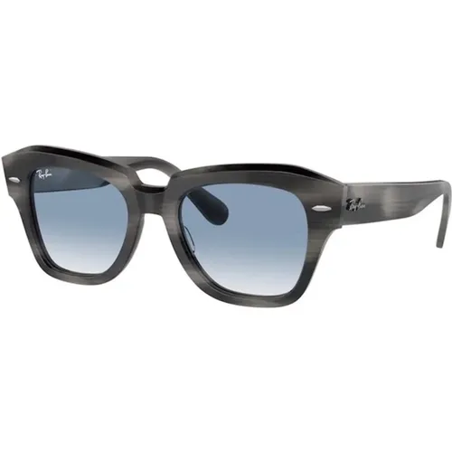 Rb2186 Transparente Blaue Sonnenbrille , Herren, Größe: 52 MM - Ray-Ban - Modalova