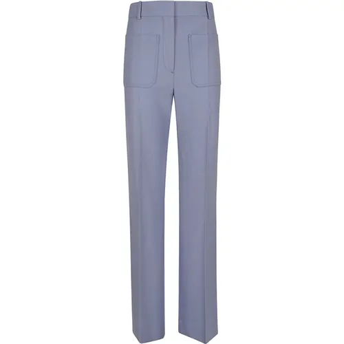 Blaue Hose Victoria Beckham - Victoria Beckham - Modalova