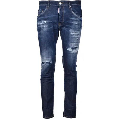 Skinny Jeans , Herren, Größe: 4XL - Dsquared2 - Modalova