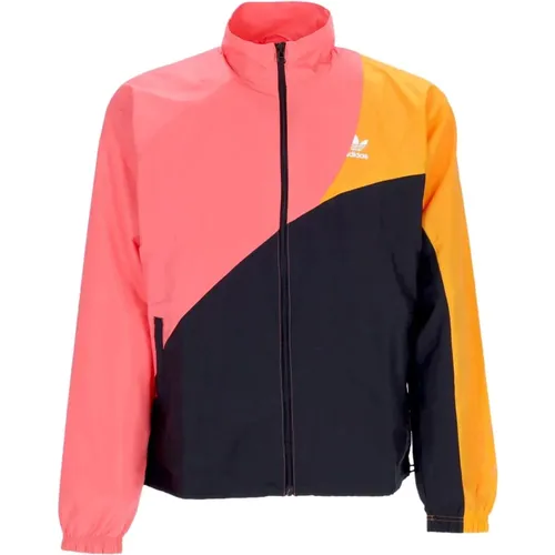 Colorblock Track Top Herrenjacke , Herren, Größe: XL - Adidas - Modalova