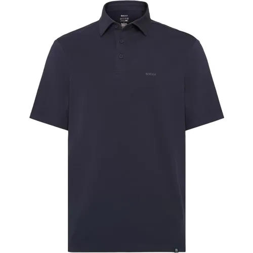 Polo Shirt Aus Stretch-Supima-Baumwolle , Herren, Größe: L - Boggi Milano - Modalova