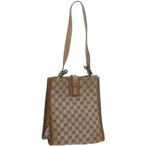 Pre-owned Canvas gucci-bags , female, Sizes: ONE SIZE - Gucci Vintage - Modalova