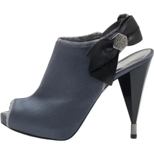 Pre-owned Satin sandals , female, Sizes: 4 UK - Marc Jacobs Pre-owned - Modalova