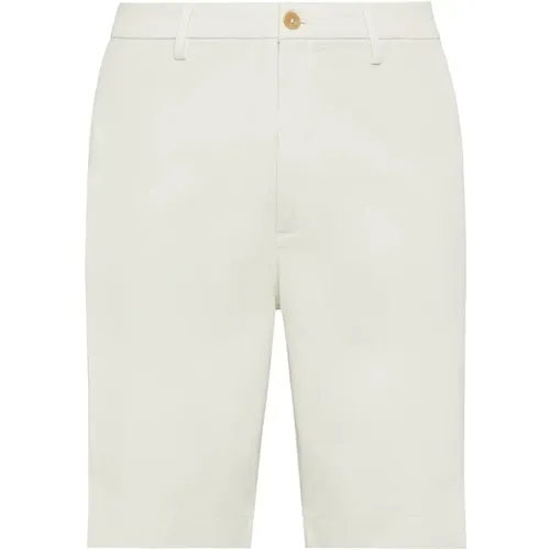 Bermuda-Shorts aus Stretch-Baumwolle , Herren, Größe: L - Boggi Milano - Modalova