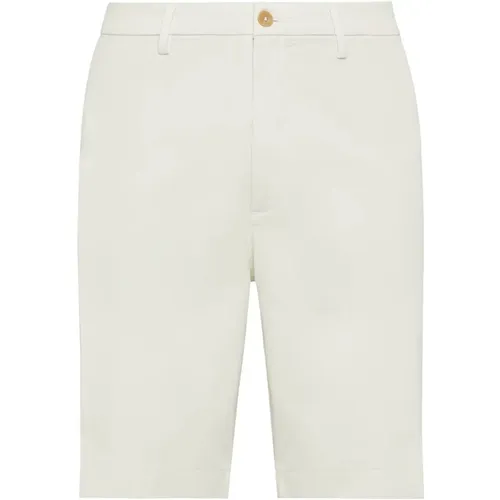 Bermuda-Shorts aus Stretch-Baumwolle , Herren, Größe: XL - Boggi Milano - Modalova