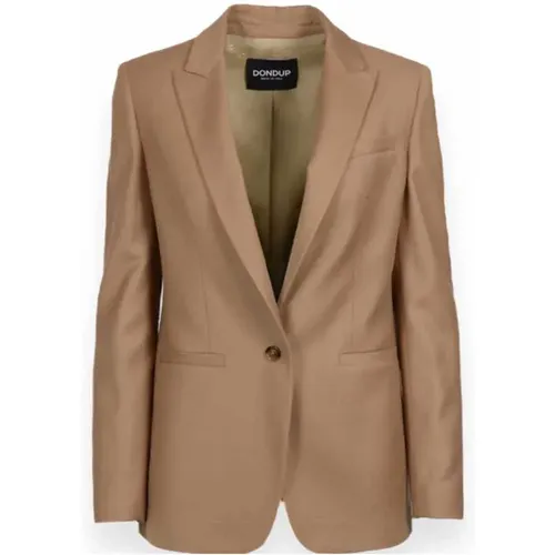 Eleganter Zeitloser Blazer für Frauen , Damen, Größe: S - Dondup - Modalova