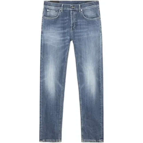 Carrot Slim Fit Low Rise Jeans , male, Sizes: W31 - Dondup - Modalova