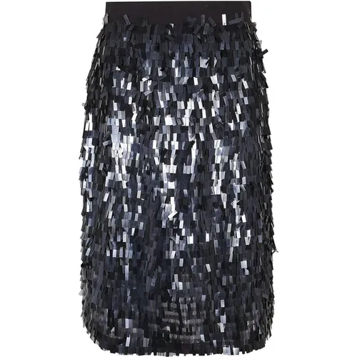 Sequin Midi Skirt , female, Sizes: 2XS, S, XS - pinko - Modalova