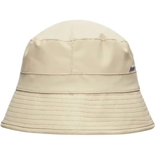 Bucket Hat mit niedriger Silhouette und Nähdetails - Rains - Modalova