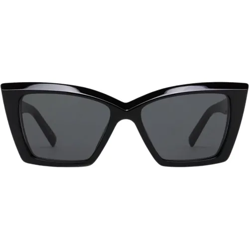 Schwarze Sl657 Sonnenbrille,SL 657 002 Sunglasses, Sonnenbrille SL 657 003 Stil,SL 657 001 Sunglasses - Saint Laurent - Modalova