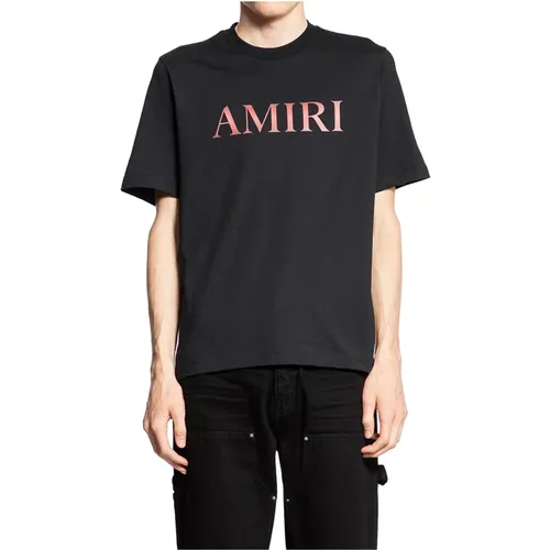 T-Shirt mit Verlauf-Logo , Herren, Größe: 2XL - Amiri - Modalova