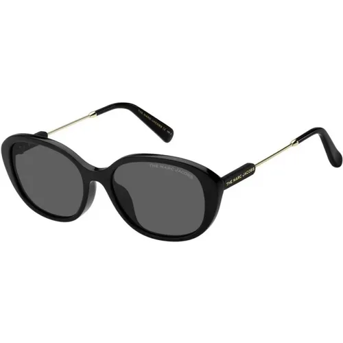 Klische schwarze Sonnenbrille für Frauen - Marc Jacobs - Modalova