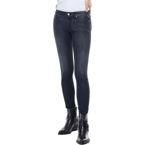New Luz Skinny Jeans - Enhance Your Denim Style , female, Sizes: W28, W30 - Replay - Modalova
