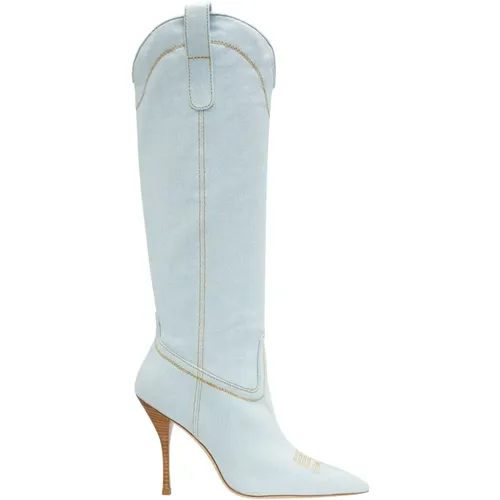 Denim Outwest Stiefel , Damen, Größe: 38 EU - Stuart Weitzman - Modalova