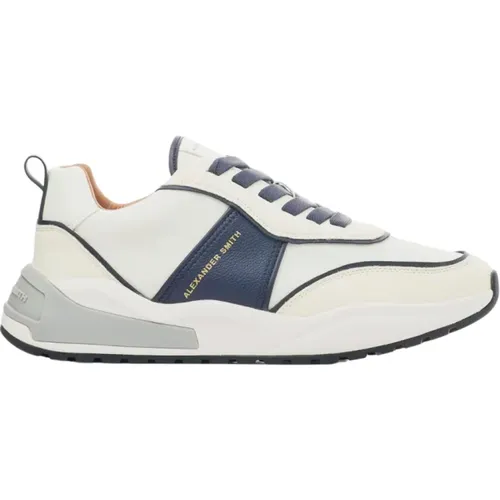 Eco-Dover Weiß Blau Sneakers - Alexander Smith - Modalova