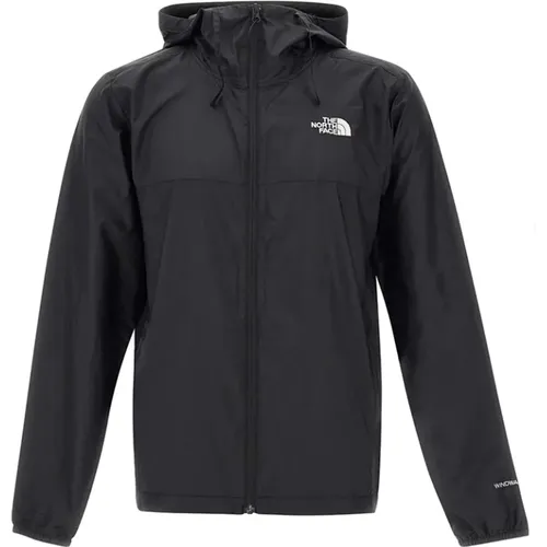 Herren Schwarze Windbreaker Jacke - Wasserdicht und Winddicht , Herren, Größe: XL - The North Face - Modalova