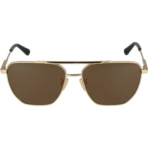 Stylische Sonnenbrille Bv1236S , Herren, Größe: 57 MM - Bottega Veneta - Modalova