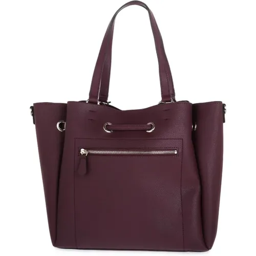 BAG Merlot Digirtal , female, Sizes: ONE SIZE - Guess - Modalova