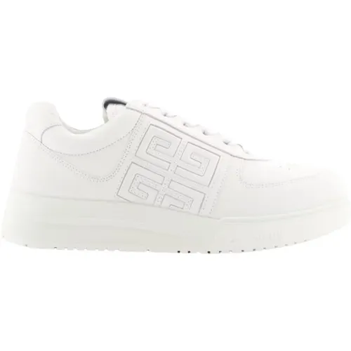 Leather Low-Top Sneakers , female, Sizes: 7 UK, 4 UK, 5 1/2 UK, 4 1/2 UK, 6 UK, 3 UK, 3 1/2 UK - Givenchy - Modalova