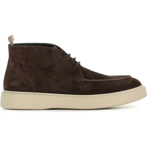 Suede Boots Frame/002 Designers Code , male, Sizes: 7 UK, 8 1/2 UK, 9 UK, 10 UK, 11 UK, 12 UK, 8 UK - Officine Creative - Modalova