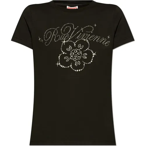 T-shirt with print , female, Sizes: S - Kenzo - Modalova