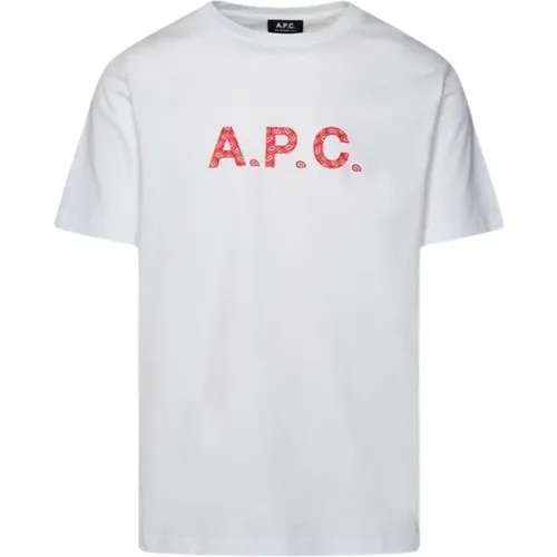 James Logo Bio-Baumwoll T-Shirt - A.P.C. - Modalova