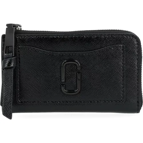 Utility Snapshot Multi Wallet aus schwarzem Leder , Damen, Größe: ONE Size - Marc Jacobs - Modalova