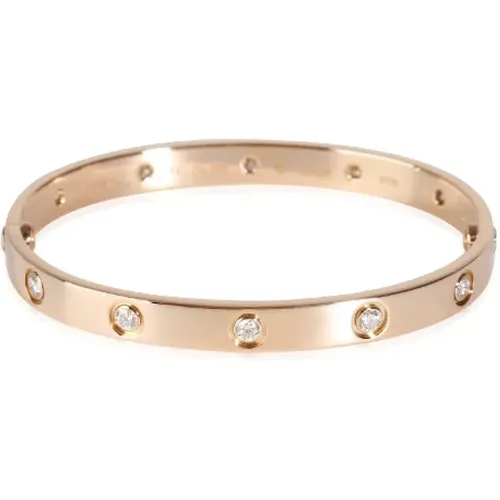 Pre-owned Rose Gold bracelets , female, Sizes: ONE SIZE - Cartier Vintage - Modalova