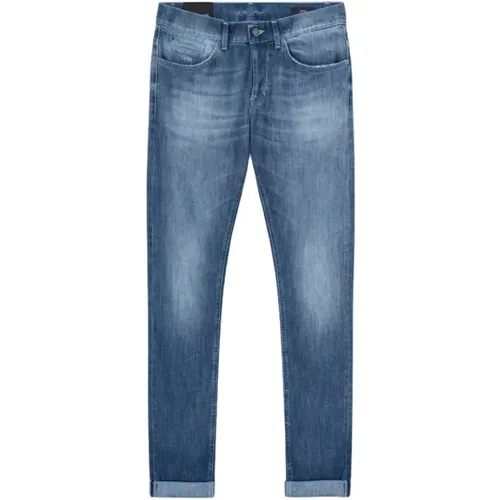 Modern Skinny Fit Jeans , male, Sizes: W30 - Dondup - Modalova