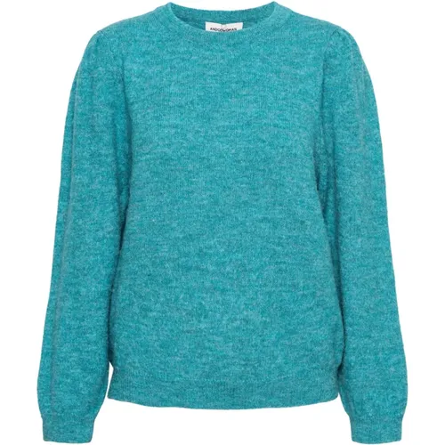 Grüner Strickpullover , Damen, Größe: 3XL - &Co Woman - Modalova