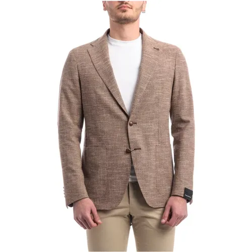 Button Jacket , male, Sizes: XL - Tagliatore - Modalova