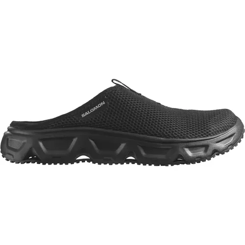 Schwarz Legere Reelax Slide Sandalen , Herren, Größe: 42 EU - Salomon - Modalova