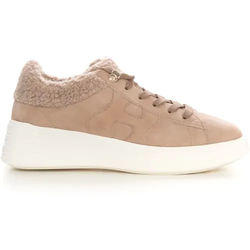 Rebel suede sneaker , Damen, Größe: 37 1/2 EU - Hogan - Modalova