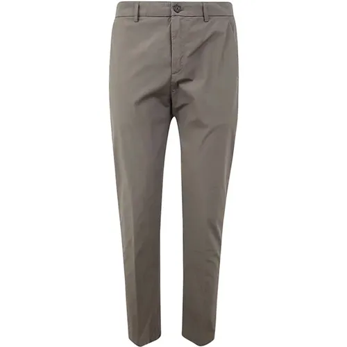 Taupe Prince Crop Chino Trousers , male, Sizes: W36, W31, W34, W32, W33 - Department Five - Modalova