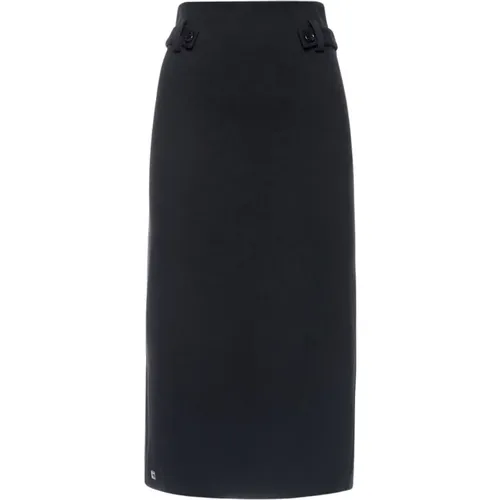 Body-hugging skirt with versatile design , female, Sizes: XS, S, L, M - Manila Grace - Modalova