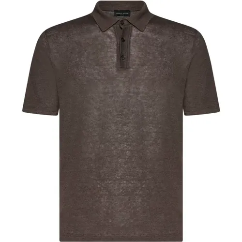 Polo Shirt , male, Sizes: XL - Roberto Collina - Modalova
